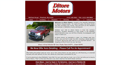 Desktop Screenshot of ditoremotors.net